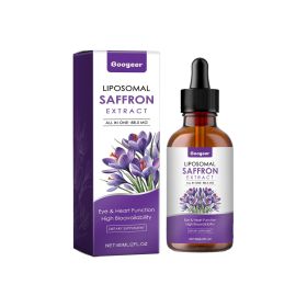 Googeer Saffron Supplement Drops, Dietary Supplement Body Therapy Body Care