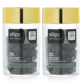 ELLIPS - Hair Vitamin Oil - Shiny Black Duo 2x50capsules